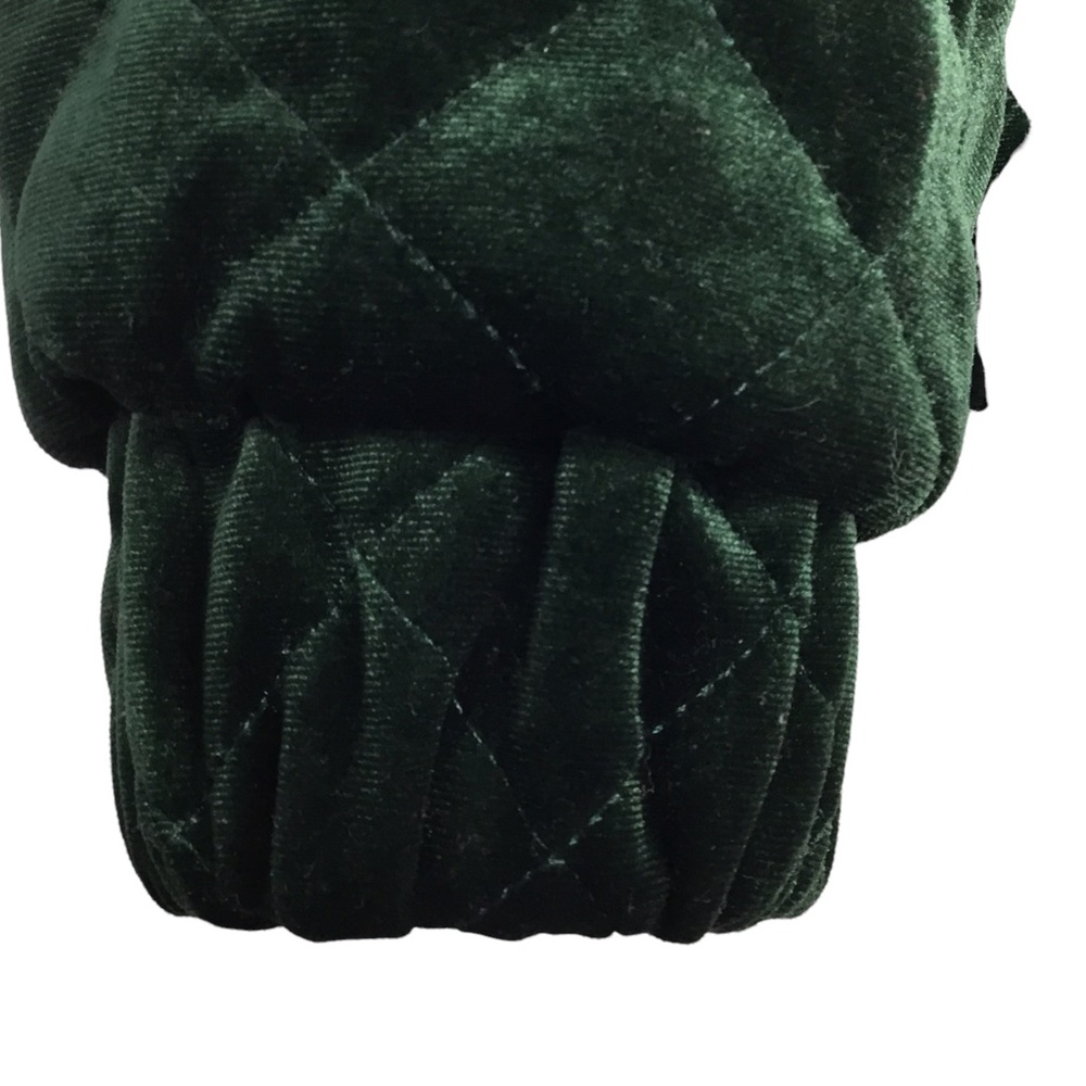 I.AM.GIA Contraband Velvet Jacket Green Quilted Oversized XS Women's - Picture 9 of 12